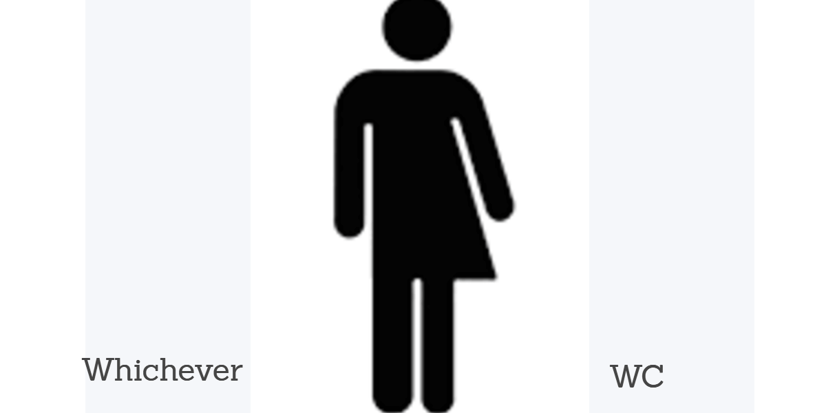 Genderneutrale toiletten en haar slachtoffers